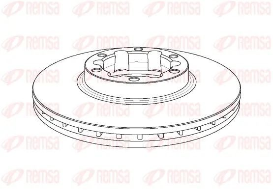 NCA1150.20 REMSA Тормозной диск (фото 1)