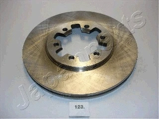 DI-123 JAPANPARTS Тормозной диск (фото 1)