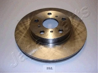 DI-252 JAPANPARTS Тормозной диск (фото 1)