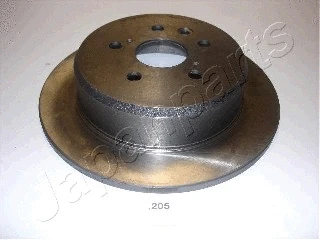 DP-205 JAPANPARTS Тормозной диск (фото 1)