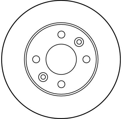 DF1016 TRW Тормозной диск (фото 2)
