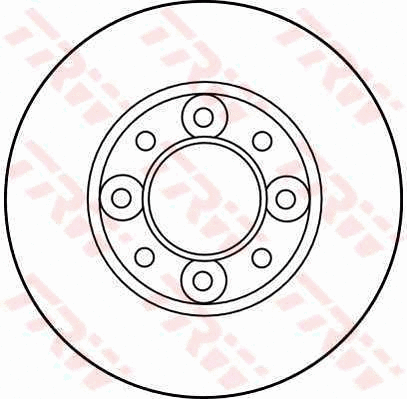 DF1308 TRW Тормозной диск (фото 1)