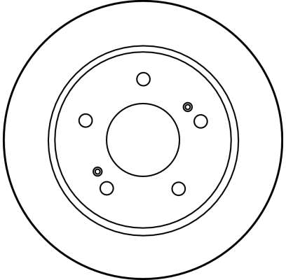 DF1406 TRW Тормозной диск (фото 2)