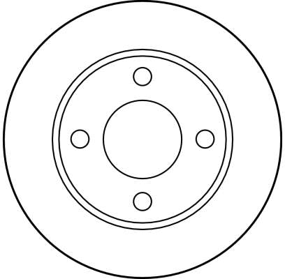 DF1526 TRW Тормозной диск (фото 2)