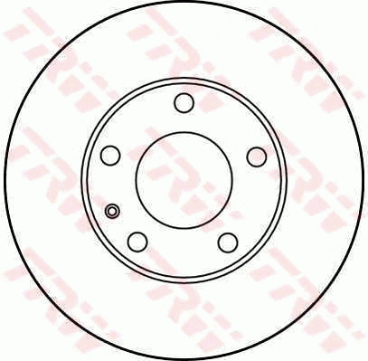 DF1557 TRW Тормозной диск (фото 1)