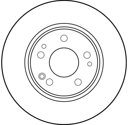 DF1581 TRW Тормозной диск (фото 1)