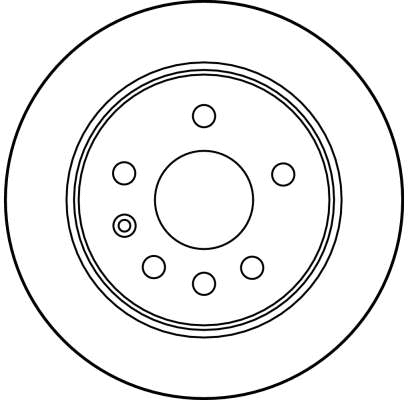 DF1613 TRW Тормозной диск (фото 2)
