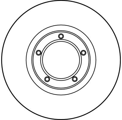 DF1622 TRW Тормозной диск (фото 2)