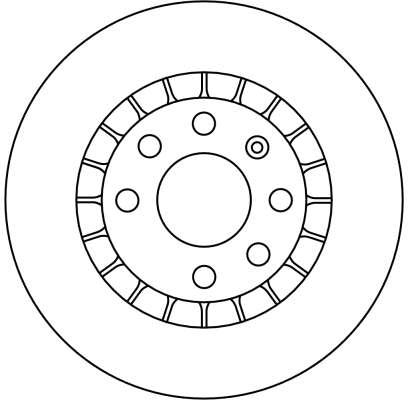 DF1624 TRW Тормозной диск (фото 2)