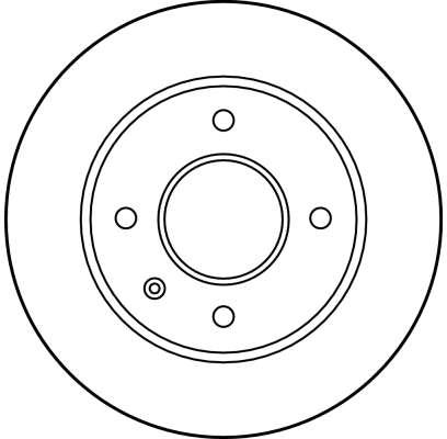 DF1650 TRW Тормозной диск (фото 2)