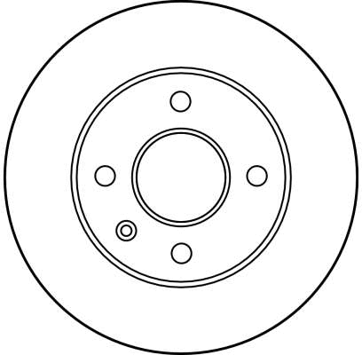DF1655 TRW Тормозной диск (фото 2)