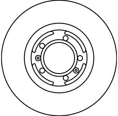 DF1716 TRW Тормозной диск (фото 2)
