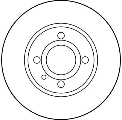 DF1734 TRW Тормозной диск (фото 2)