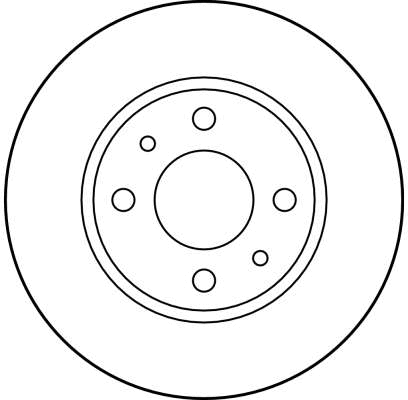 DF1748 TRW Тормозной диск (фото 2)