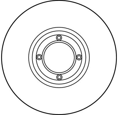 DF1860 TRW Тормозной диск (фото 2)