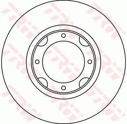 DF1909 TRW Тормозной диск (фото 1)