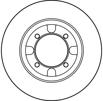 DF2026 TRW Тормозной диск (фото 2)