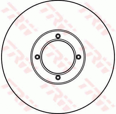 DF2616 TRW Тормозной диск (фото 1)