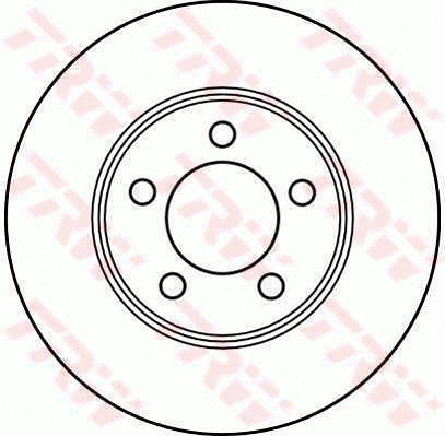 DF2624 TRW Тормозной диск (фото 1)