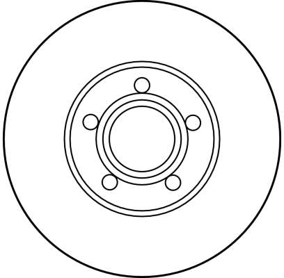 DF2652 TRW Тормозной диск (фото 2)