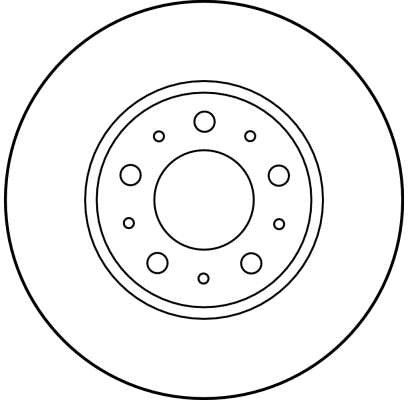 DF2671 TRW Тормозной диск (фото 2)