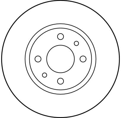 DF2686 TRW Тормозной диск (фото 2)