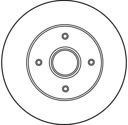 DF2706 TRW Тормозной диск (фото 2)
