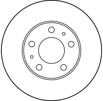 DF2722 TRW Тормозной диск (фото 2)