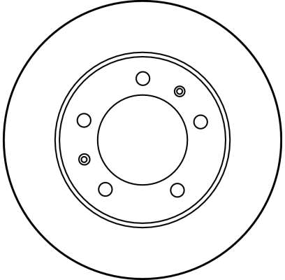 DF2739 TRW Тормозной диск (фото 2)