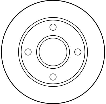 DF2752 TRW Тормозной диск (фото 2)