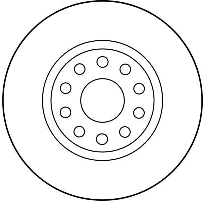 DF2761 TRW Тормозной диск (фото 2)