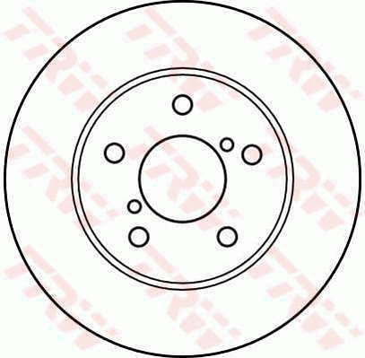 DF4013 TRW Тормозной диск (фото 1)