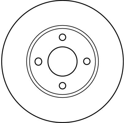 DF4018 TRW Тормозной диск (фото 2)