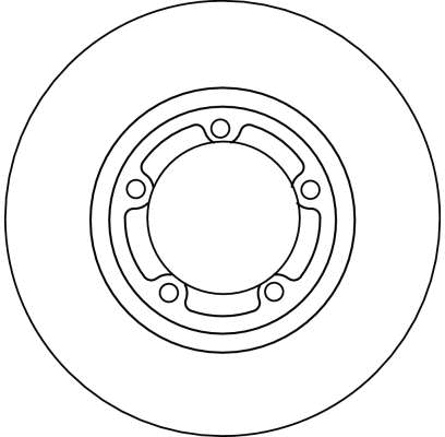 DF4102 TRW Тормозной диск (фото 2)