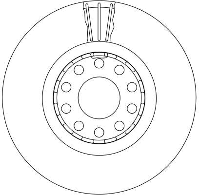DF4125S TRW Тормозной диск (фото 2)