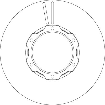DF4144 TRW Тормозной диск (фото 2)