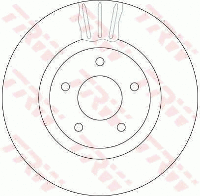 DF4219 TRW Тормозной диск (фото 1)