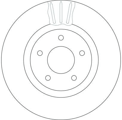 DF4219 TRW Тормозной диск (фото 2)