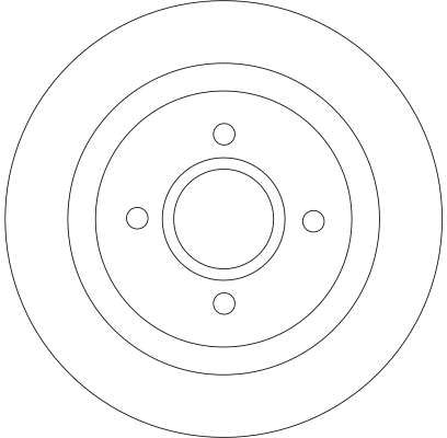 DF4251 TRW Тормозной диск (фото 2)
