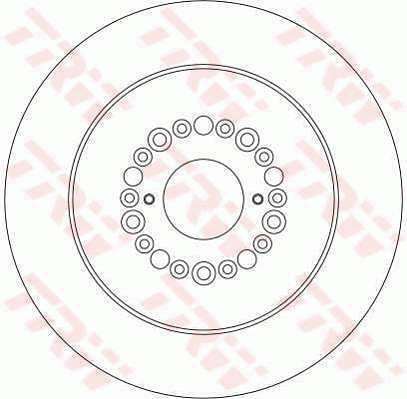 DF4289 TRW Тормозной диск (фото 1)