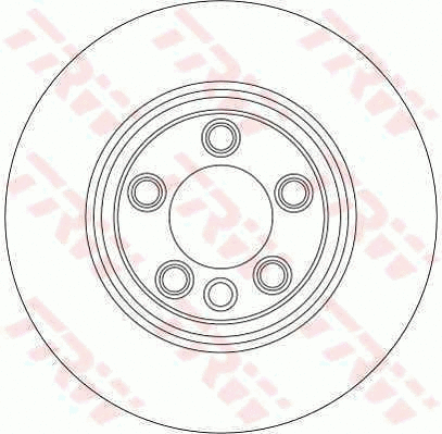 DF4304S TRW Тормозной диск (фото 1)