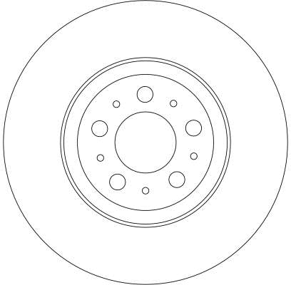 DF4339 TRW Тормозной диск (фото 2)