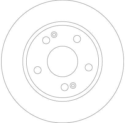 DF4443 TRW Тормозной диск (фото 2)