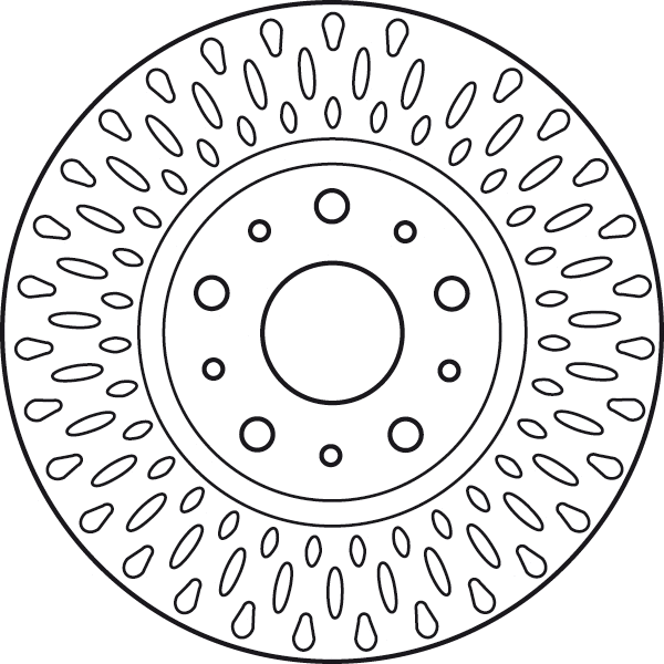 DF6021 TRW Тормозной диск (фото 2)