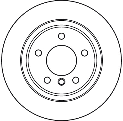 DF6033 TRW Тормозной диск (фото 2)