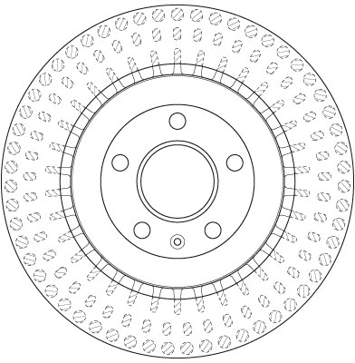 DF6175S TRW Тормозной диск (фото 1)