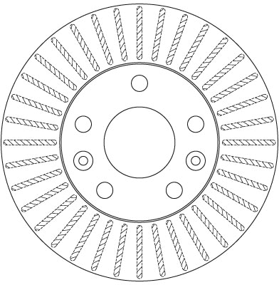 DF6200 TRW Тормозной диск (фото 1)
