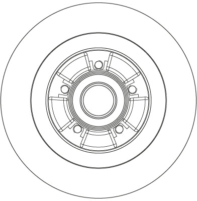 DF6202BS TRW Тормозной диск (фото 2)