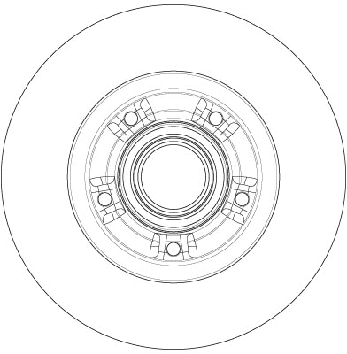 DF6203BS TRW Тормозной диск (фото 1)