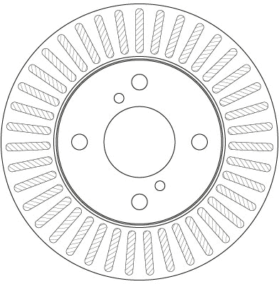 DF6214 TRW Тормозной диск (фото 2)